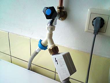 Y-Stück für Waschmaschinenventil