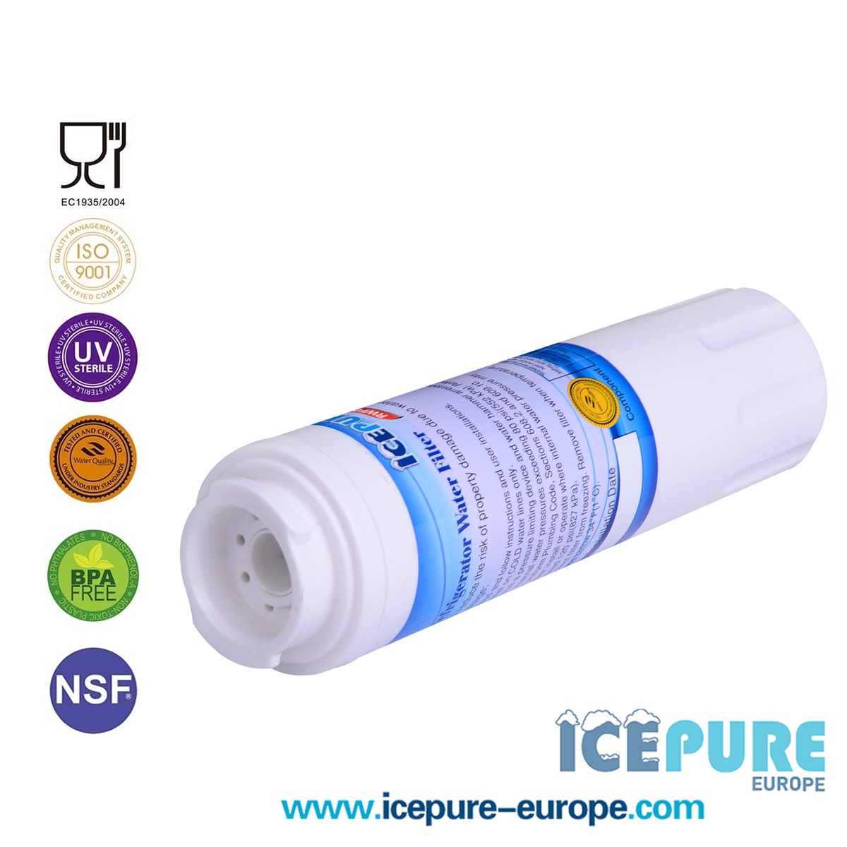 Icepure Wasserfilter geeignet für Liebherr UKF8001