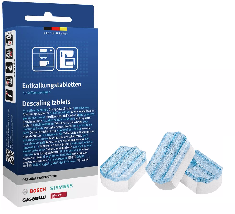 Bosch 2 in 1 Entkalkungstabletten 00312445 / TCZ8002 / TCZ8002 / 312445 / 00312530
