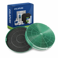 Alapure Longlife Aktivkohlefilter geeignet für Zanussi MCFE31 / 9029801306 / EFF77