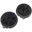 Alapure Aktivkohlefilter geeignet für Beko KF9189387005 / 15596 (2 Stck.) Alapure Aktivkohlefilter geeignet für Beko KF9189387005 / 15596 (2 Stck.)
