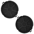 Alapure Aktivkohlefilter geeignet für Beko KF9189387005 / 15596 (2 Stck.) Alapure Aktivkohlefilter geeignet für Beko KF9189387005 / 15596 (2 Stck.)