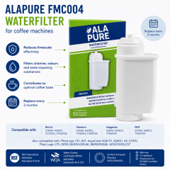 Alapure Wasserfilter geeignet für Bosch 17000705 / 00575491 / Intenza / TCZ7003 / TZ70003 / 575491