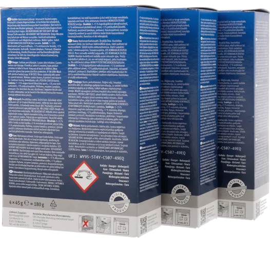 Bosch 00312485 Maschinenreiniger für Geschirrspülmaschinen - 12x45g
