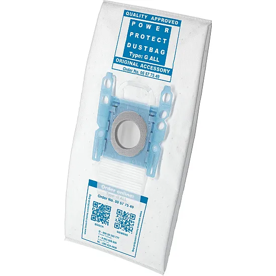 Bosch Staubsaugerbeutel Typ G ALL Plus VZ51GALL oder BBZ51FGALL 00577549 Bosch Staubsaugerbeutel Typ G ALL Plus VZ51GALL oder BBZ51FGALL 00577549