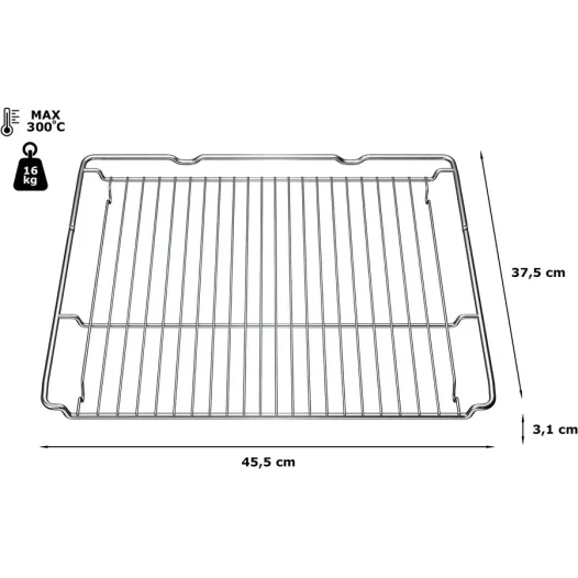 Bosch Universal-Back- und Bratrost für Backöfen 00577170