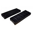 Alapure Aktivkohlefilter geeignet für Beko ACK62260 / FCH260 / 9188457010 Alapure Aktivkohlefilter geeignet für Beko ACK62260 / FCH260 / 9188457010