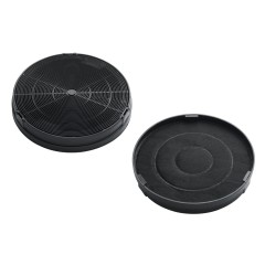 Alapure Aktivkohlefilter geeignet für Zanussi MCEF02 / 9029800464 / EFF62