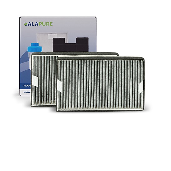 Alapure HFK3975 Kompatibel mit Miele Kohlefilter DKF19-P / FWKM-1423 (2 Stück) Alapure HFK3975 Kompatibel mit Miele Kohlefilter DKF19-P / FWKM-1423 (2 Stück)