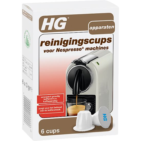 HG-Reinigungstassen für Nespresso-Maschinen