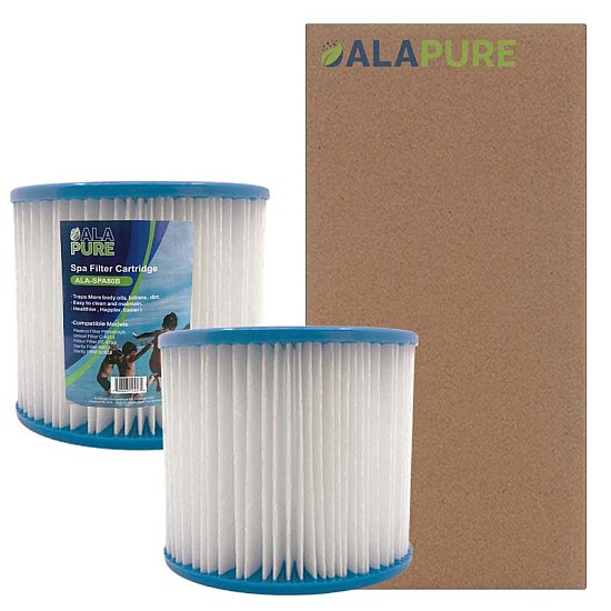 Intex Typ D Spa Wasserfilter von Alapure ALA-SPA80B