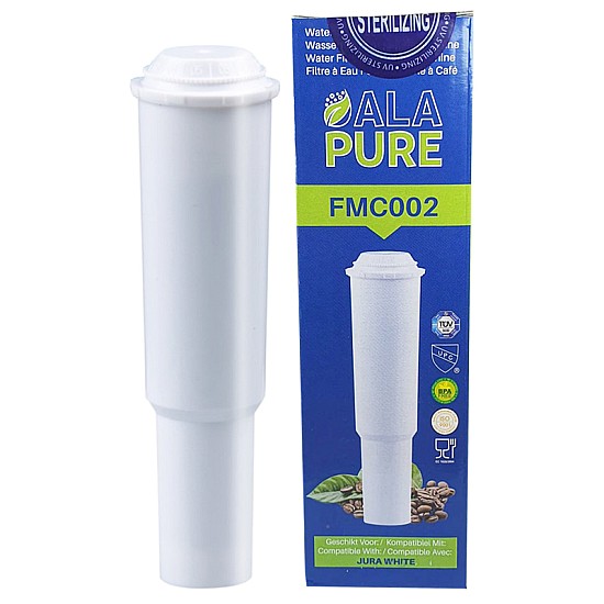 Alapure Wasserfilter FMC002 für Jura Weiß