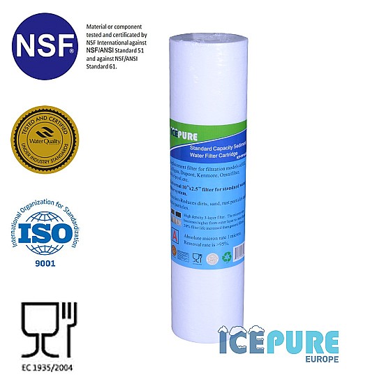 Sedimentfilter 1 Mikron von Icepure ICP-PP10-01