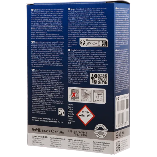 Alapure Spülmaschinenreiniger geeignet für Gaggenau 00312477 / 00312194 / 00311580