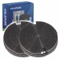 Alapure Aktivkohlefilter geeignet für Whirlpool AMC912 / 484000008572 / CHF029/1