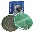 Alapure Longlife Aktivkohlefilter geeignet für AEG MCFE31 / 9029801306 / EFF77 Alapure Longlife Aktivkohlefilter geeignet für AEG MCFE31 / 9029801306 / EFF77