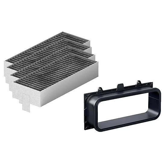 Alapure CleanAir Aktivkohlefilter Set geeignet für Siemens 17007113 / HZ9VRUD0 Alapure CleanAir Aktivkohlefilter Set geeignet für Siemens 17007113 / HZ9VRUD0