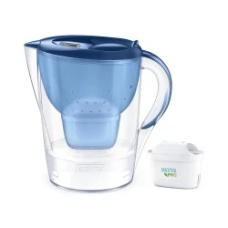 Brita Wasserfilterkanne Marella XL Blau + MAXTRA PRO Wasserfilter