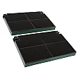 Alapure Longlife Aktivkohlefilter geeignet für AEG MCFE22 / EFF552 Alapure Longlife Aktivkohlefilter geeignet für AEG MCFE22 / EFF552