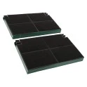 Alapure Longlife Aktivkohlefilter geeignet für Electrolux MCFE28 / 9029801272 / 4055275533 / EFF492
