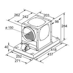 Neff CleanAir Plus Starter Set Umluft 17004073 / Z52JCC1N6