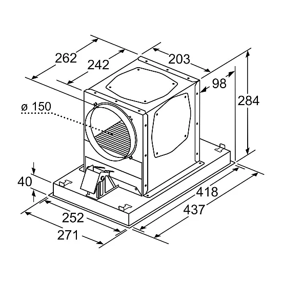 Neff CleanAir Plus Starter Set Umluft 17004073 / Z52JCC1N6