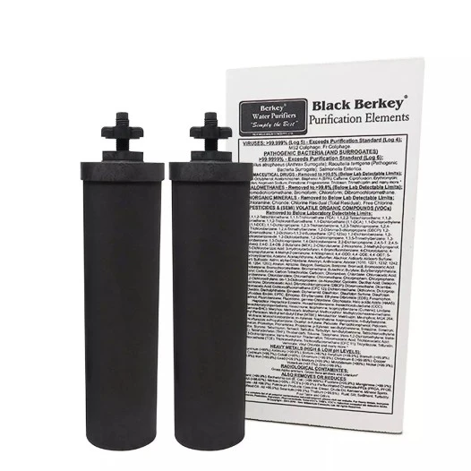 Black Berkey Wasserfilterelemente