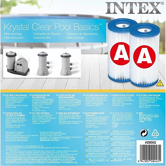 Alapure Filterpatrone geeignet für Intex Typ A Alapure Filterpatrone geeignet für Intex Typ A