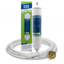 LG 3219JA3001Y Wasserfilter Set 5231JA2010C | Filter mit Schlauch und Wasserhahn Nippel von Alapure KF030 Set
