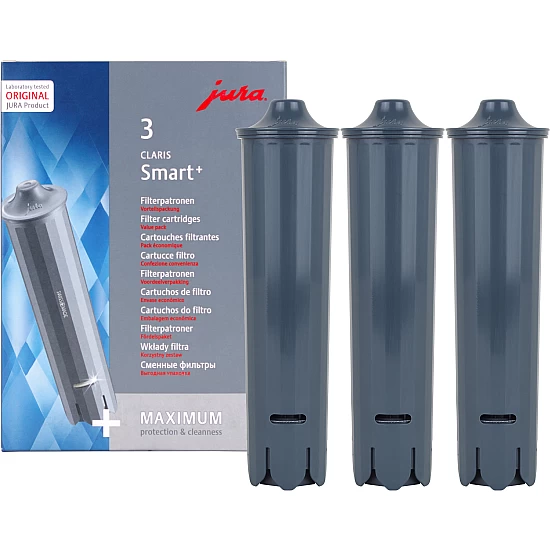 Jura Claris Smart+ Filterpatrone 24233 / 71794 / 3er-Pack Jura Claris Smart+ Filterpatrone 24233 / 71794 / 3er-Pack