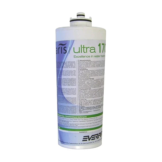 Claris Ultra 170 passt auf den Kopf des F-1.7 Kartuschenwasserfilters Claris Ultra 170 passt auf den Kopf des F-1.7 Kartuschenwasserfilters