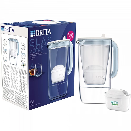 BRITA Glas-Wasserfilterkanne + MAXTRA PRO Wasserfilter BRITA Glas-Wasserfilterkanne + MAXTRA PRO Wasserfilter