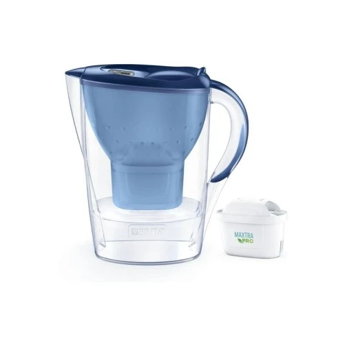 Brita Wasserfilterkanne Marella Cool + MAXTRA PRO Wasserfilter 12-pack
