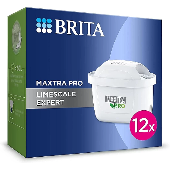 BRITA MAXTRA KALK EXPERT ALL-IN-1 Wasserfilter 12er-Pack BRITA MAXTRA KALK EXPERT ALL-IN-1 Wasserfilter 12er-Pack