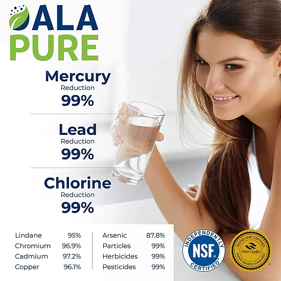 Alapure Wasserfilter geeignet für ZeroWater CWF1003 / 4er-Pack Alapure Wasserfilter geeignet für ZeroWater CWF1003 / 4er-Pack