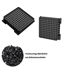 Alapure Luftfilter Kühlschrank geeignet für Liebherr 9882429 Alapure Luftfilter Kühlschrank geeignet für Liebherr 9882429