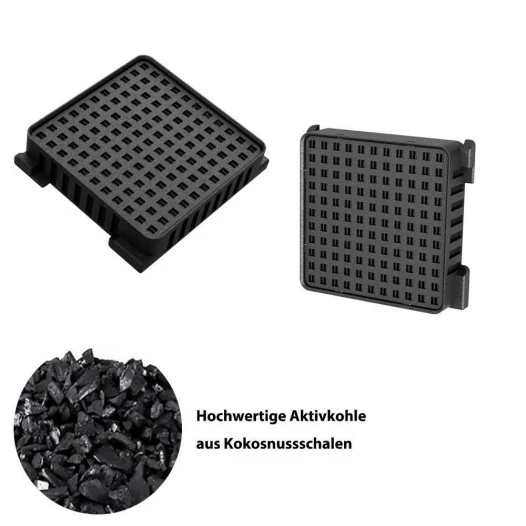 Alapure Luftfilter Kühlschrank geeignet für Liebherr 9882429 (2st.)