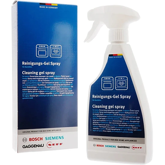 Siemens Reinigungsgel Spray geeignet für Backöfen 00312482 (500 ml) Siemens Reinigungsgel Spray geeignet für Backöfen 00312482 (500 ml)