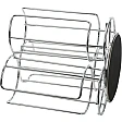 Siemens Halterung für Tassimo T-Discs 00574958 (30 Stück)
