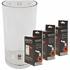 Krups Kaffeemaschine Pflegeset Wassertank + 3x Entkalkungsset MS-0055340