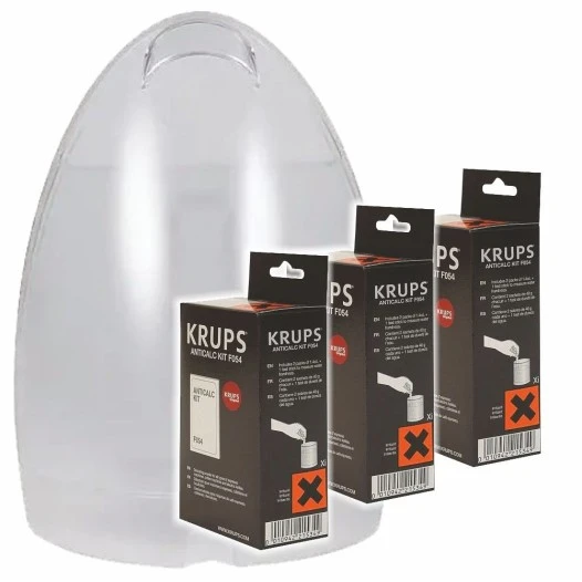 Krups Pflegeset Kaffeemaschine Wassertank + 3x Entkalkungsset MS-622735