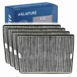Alapure HFK4570 Kompatibel mit Miele Kohlefilter DKF17-P / 7932330