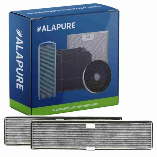 Alapure HFK3989 Kompatibel mit Miele Kohlefilter DKF20-1 / 9438930