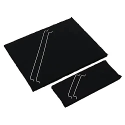 Alapure Longlife Aktivkohlefilter passend für Zanussi MCFB79PL / 9029865863 (2Stk)