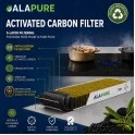 Alapure Aktivkohlefilter passend für Bora Pure PUAKF mit Anti-Fish