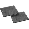 Alapure HFK4560 Kompatibel mit Miele Kohlefilter DKF16-P / 7932320 (2 Stück)
