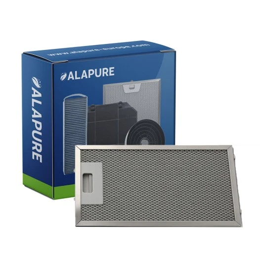 Alapure Metallfilter geeignet für Novy 563-8045 / 6830020 308x148mm