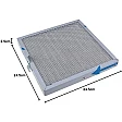 Alapure Metallfilter geeignet für Novy 563-8010A / 906109 / 247x247mm Alapure Metallfilter geeignet für Novy 563-8010A / 906109 / 247x247mm