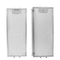 Siemens Metall-Fettfilter Set 434105 + 434107 (2St.) | Vorder- & Rückseite | 455x188x6 mm & 405x209x8 mm