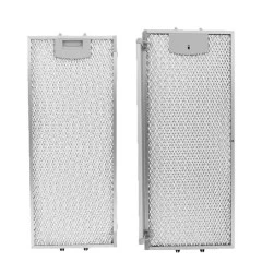 Siemens Metall-Fettfilter Set 434105 + 434107 (2St.) | Vorder- & Rückseite | 455x188x6 mm & 405x209x8 mm